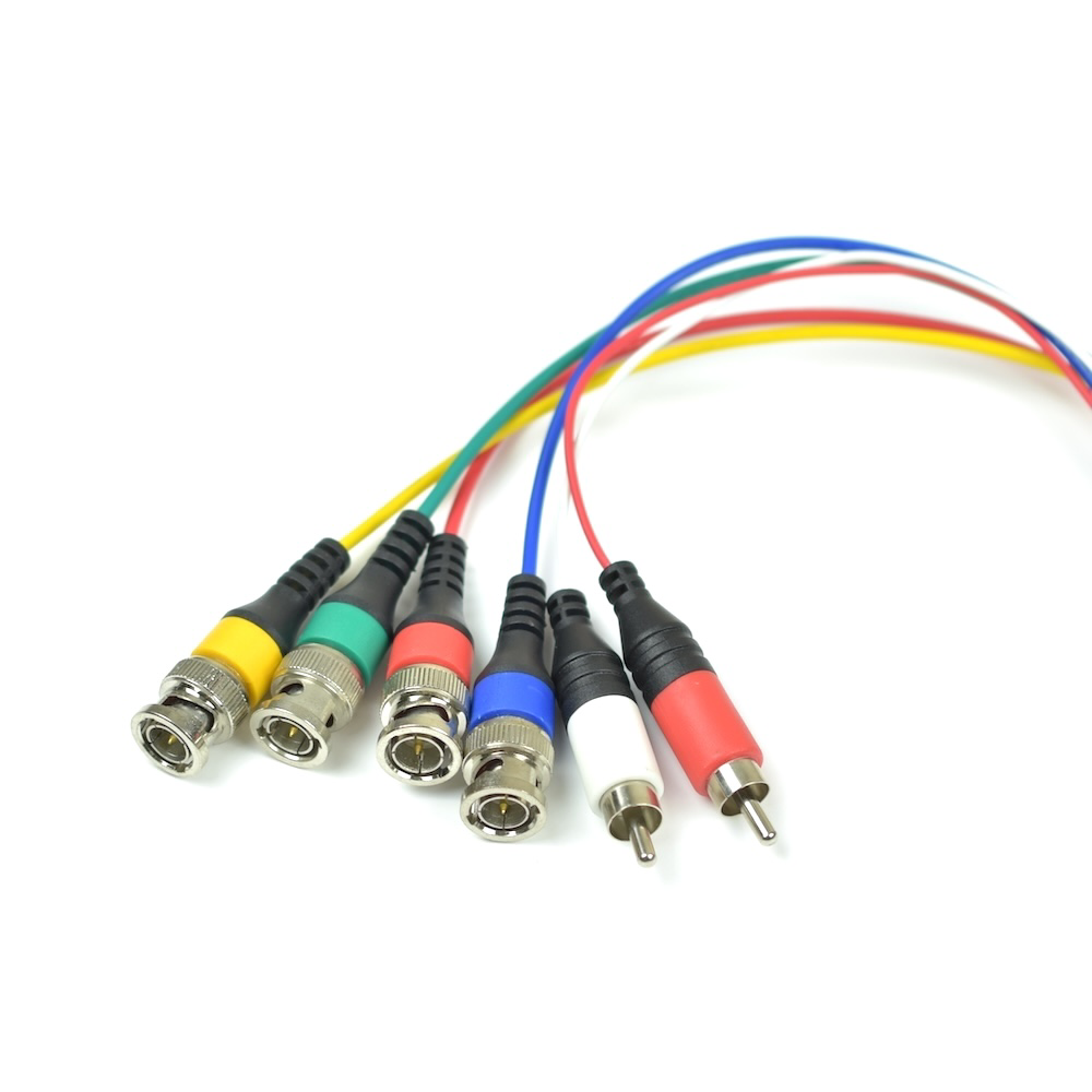 EuroSCART to BNC adapter cable