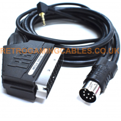 Kabel RGB Megadrive Modell 2 Mega drive scart PAL Neu SEGA 32X SP 