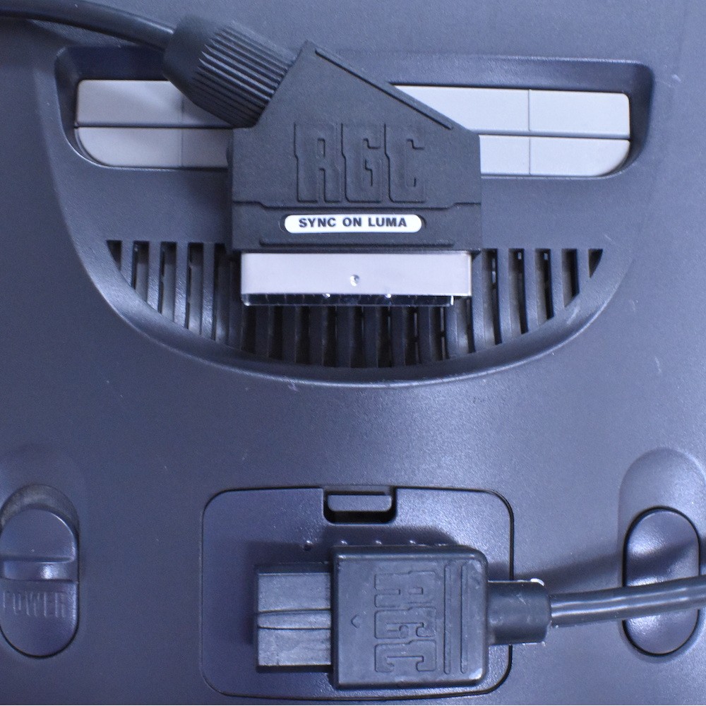 Advarsel Kilde Hyret Nintendo N64 RGB SCART sync on luma