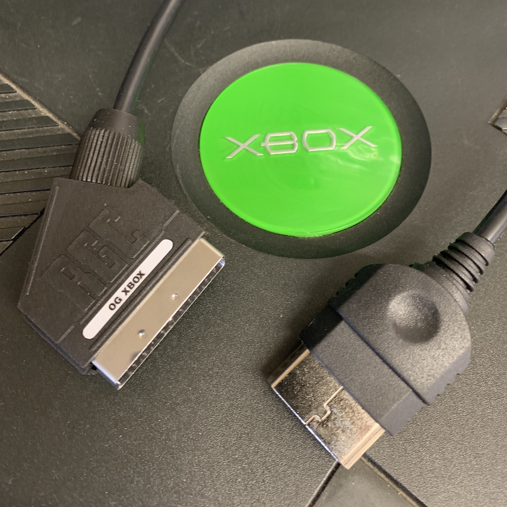 item genie legaal Original Xbox YPbPr component SCART PACKAPUNCH OSSC