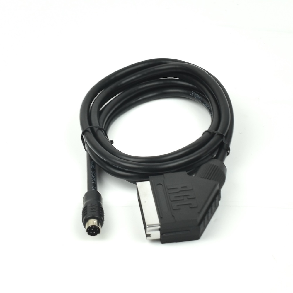 8pin Mini DIN to SCART EuroSCART for RGB modified NES - NESRGB 