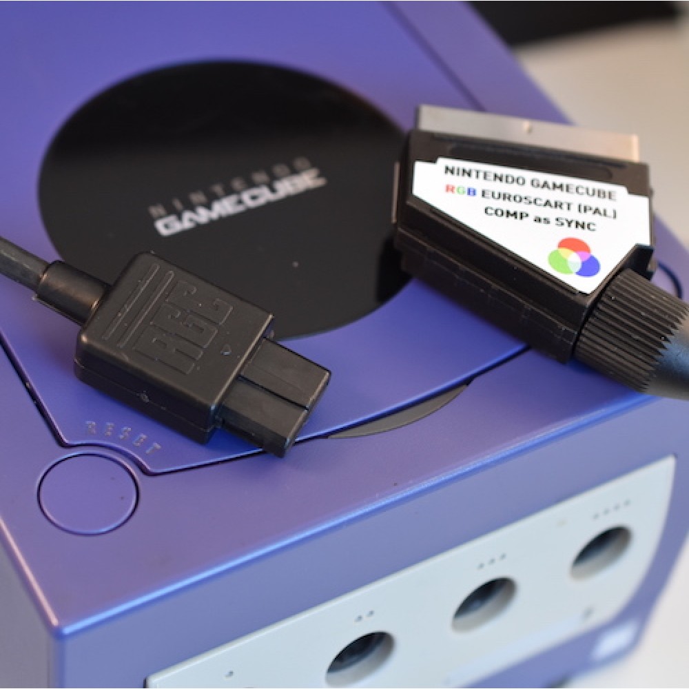 Gamecube RGB câble  Nintendo%20gamecube%20rgb%20scart%20cable-1000x1000