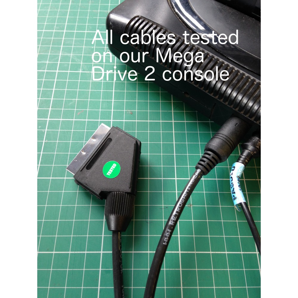 Sega Mega Drive 2 RGB SCART Megadrive 2, CDX 32X