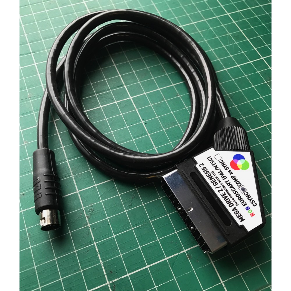 Sega Mega Drive 2 RGB SCART Megadrive 2, CDX 32X
