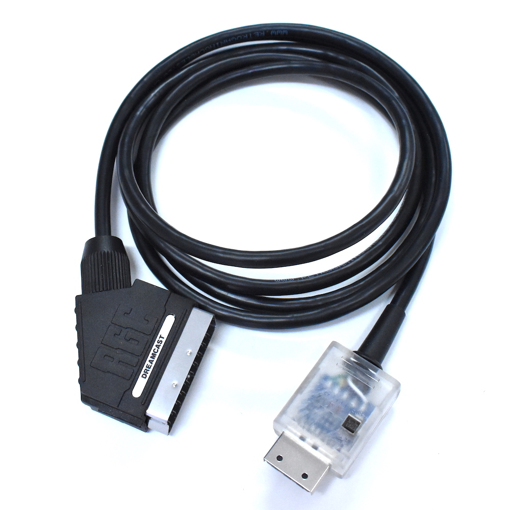 Sega Dreamcast 480p SCART cable